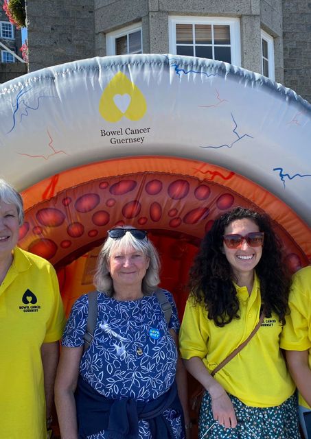 IBDSG Donates To Bowel Cancer Guernsey